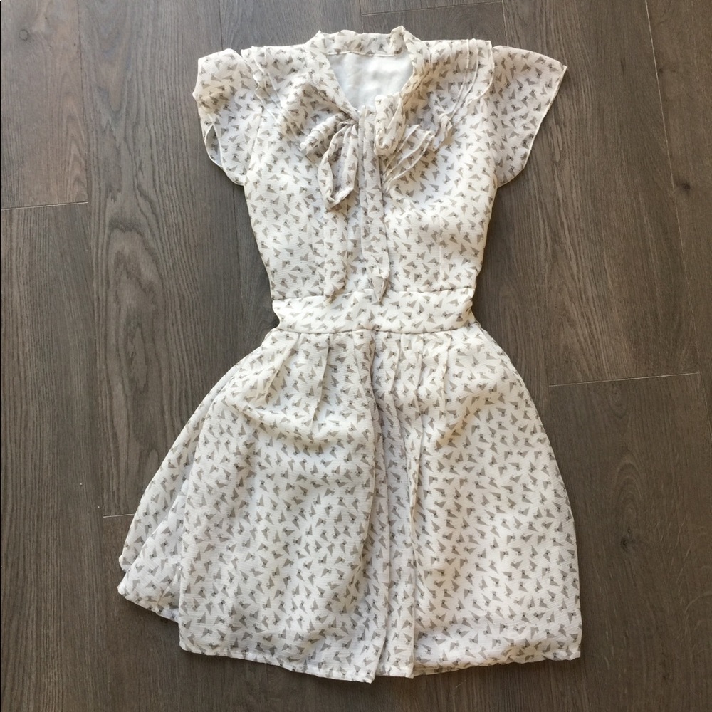 Kitty Print Dress